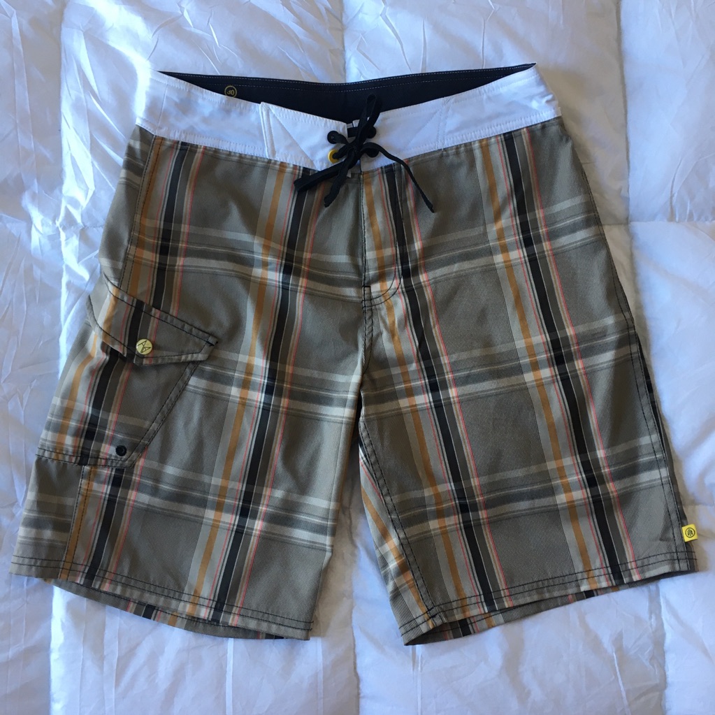 Analog Board Shorts With Pocket Tool